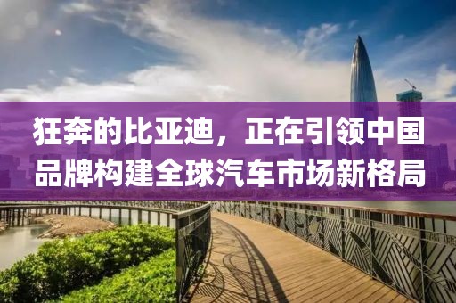 狂奔的比亞迪，正在引領中國品牌構建全球汽車市場新格局