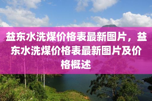 益東水洗煤價(jià)格表最新圖片，益東水洗煤價(jià)格表最新圖片及價(jià)格概述
