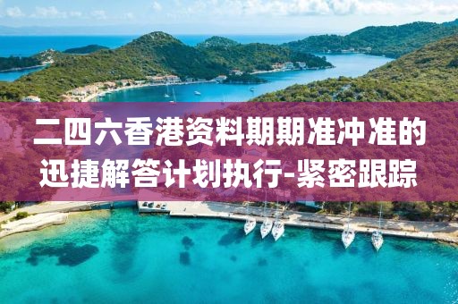 二四六香港資料期期準沖準的迅捷解答計劃執行-緊密跟蹤