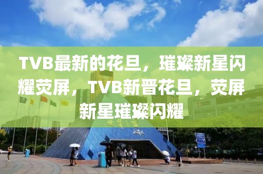 TVB最新的花旦，璀璨新星閃耀熒屏，TVB新晉花旦，熒屏新星璀璨閃耀