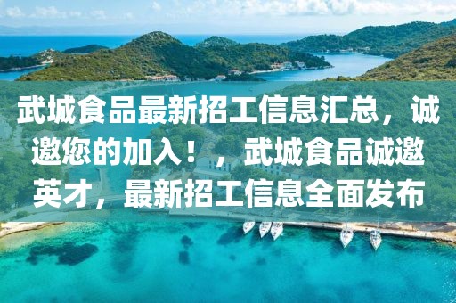 武城食品最新招工信息匯總，誠邀您的加入！，武城食品誠邀英才，最新招工信息全面發布
