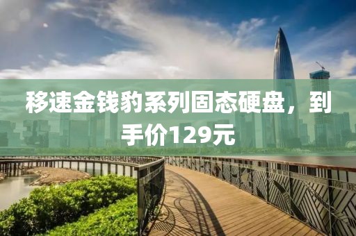 移速金錢豹系列固態硬盤，到手價129元