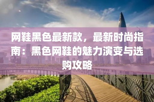 網鞋黑色最新款，最新時尚指南：黑色網鞋的魅力演變與選購攻略