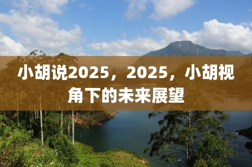 小胡說2025，2025，小胡視角下的未來展望