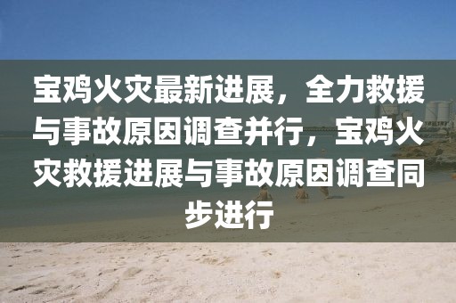 寶雞火災最新進展，全力救援與事故原因調查并行，寶雞火災救援進展與事故原因調查同步進行