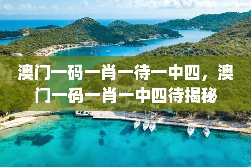 澳門一碼一肖一待一中四，澳門一碼一肖一中四待揭秘