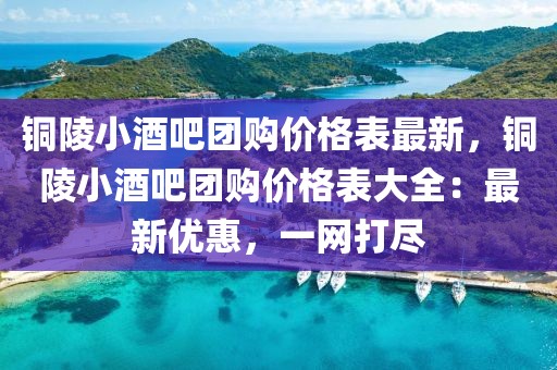 銅陵小酒吧團購價格表最新，銅陵小酒吧團購價格表大全：最新優惠，一網打盡