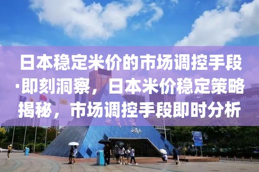 日本穩定米價的市場調控手段·即刻洞察，日本米價穩定策略揭秘，市場調控手段即時分析