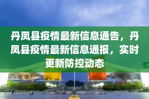 丹鳳縣疫情最新信息通告，丹鳳縣疫情最新信息通報，實時更新防控動態