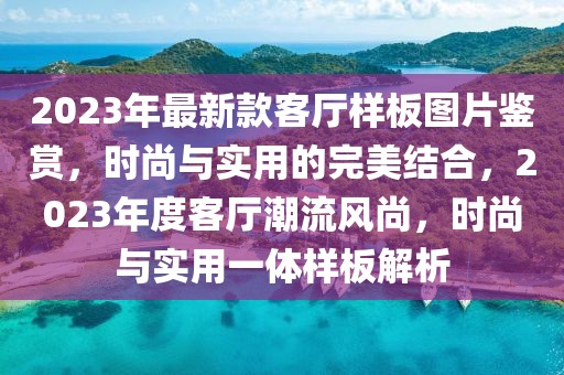 2023年最新款客廳樣板圖片鑒賞，時尚與實用的完美結合，2023年度客廳潮流風尚，時尚與實用一體樣板解析