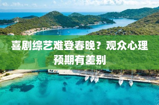 喜劇綜藝難登春晚？觀眾心理預(yù)期有差別