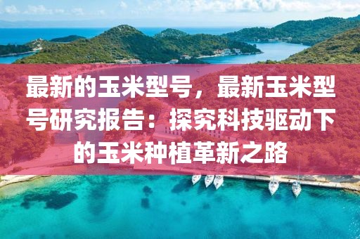 最新的玉米型號，最新玉米型號研究報告：探究科技驅動下的玉米種植革新之路
