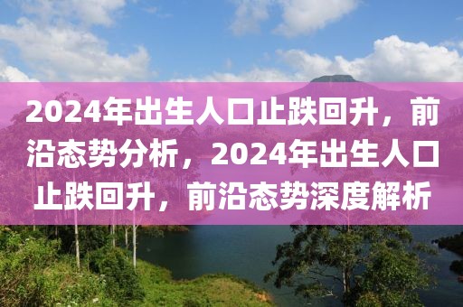 2024年出生人口止跌回升，前沿態勢分析，2024年出生人口止跌回升，前沿態勢深度解析