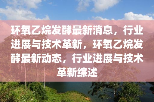 環氧乙烷發酵最新消息，行業進展與技術革新，環氧乙烷發酵最新動態，行業進展與技術革新綜述