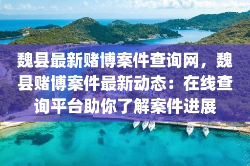 魏縣最新賭博案件查詢網(wǎng)，魏縣賭博案件最新動態(tài)：在線查詢平臺助你了解案件進(jìn)展