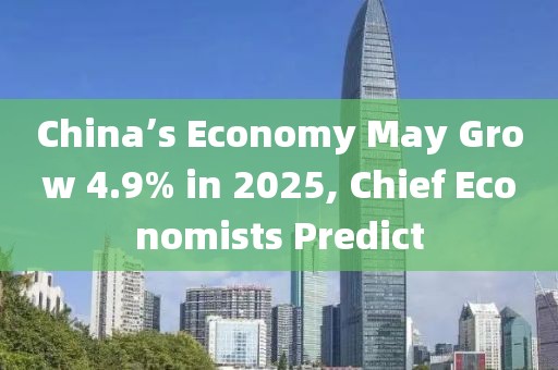 China’s Economy May Grow 4.9% in 2025, Chief Economists Predict