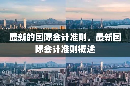 最新的國際會計準則，最新國際會計準則概述