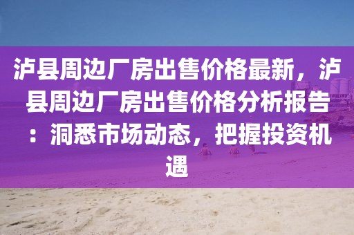 瀘縣周邊廠房出售價格最新，瀘縣周邊廠房出售價格分析報告：洞悉市場動態，把握投資機遇