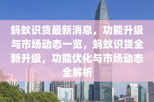 螞蟻識貨最新消息，功能升級與市場動態一覽，螞蟻識貨全新升級，功能優化與市場動態全解析