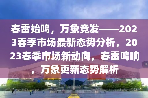 春雷始鳴，萬象競發——2023春季市場最新態勢分析，2023春季市場新動向，春雷鳴響，萬象更新態勢解析