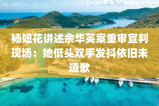 楊妞花講述余華英案重審宣判現場：她低頭雙手發抖依舊未道歉