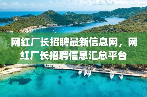 網(wǎng)紅廠長招聘最新信息網(wǎng)，網(wǎng)紅廠長招聘信息匯總平臺
