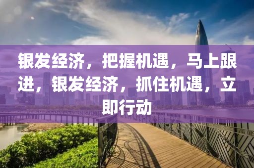 銀發經濟，把握機遇，馬上跟進，銀發經濟，抓住機遇，立即行動