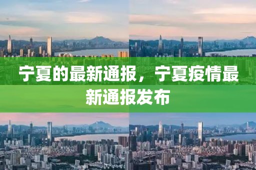 寧夏的最新通報(bào)，寧夏疫情最新通報(bào)發(fā)布