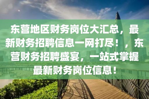 東營地區財務崗位大匯總，最新財務招聘信息一網打盡！，東營財務招聘盛宴，一站式掌握最新財務崗位信息！