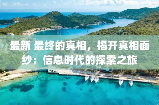 最新 最終的真相，揭開真相面紗：信息時代的探索之旅