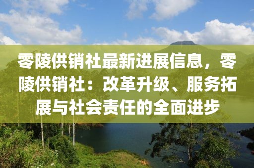 零陵供銷社最新進展信息，零陵供銷社：改革升級、服務拓展與社會責任的全面進步