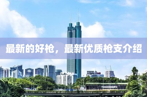 最新的好槍，最新優質槍支介紹