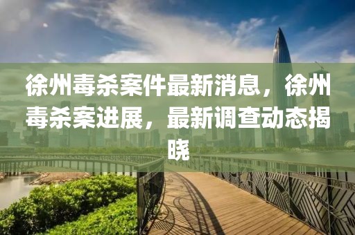 徐州毒殺案件最新消息，徐州毒殺案進展，最新調查動態揭曉