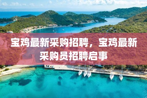 寶雞最新采購招聘，寶雞最新采購員招聘啟事