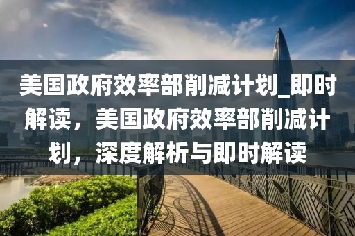 美國政府效率部削減計劃_即時解讀，美國政府效率部削減計劃，深度解析與即時解讀