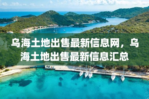 烏海土地出售最新信息網，烏海土地出售最新信息匯總