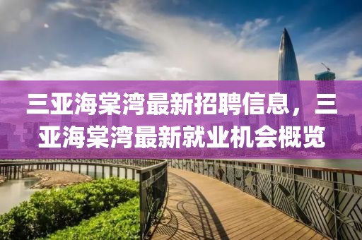 三亞海棠灣最新招聘信息，三亞海棠灣最新就業機會概覽