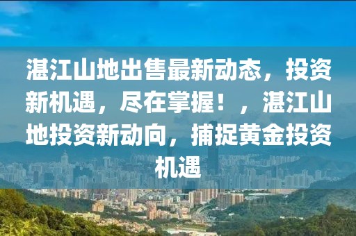 湛江山地出售最新動態，投資新機遇，盡在掌握！，湛江山地投資新動向，捕捉黃金投資機遇