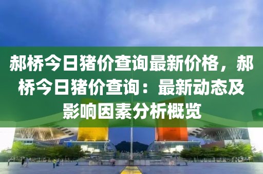 郝橋今日豬價(jià)查詢(xún)最新價(jià)格，郝橋今日豬價(jià)查詢(xún)：最新動(dòng)態(tài)及影響因素分析概覽