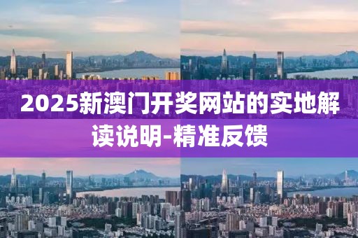 2025新澳門開獎網站的實地解讀說明-精準反饋