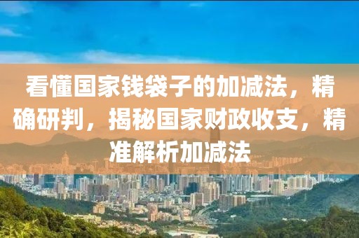 看懂國家錢袋子的加減法，精確研判，揭秘國家財政收支，精準解析加減法