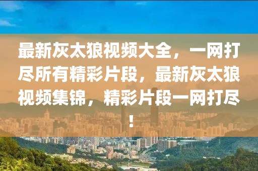 最新灰太狼視頻大全，一網(wǎng)打盡所有精彩片段，最新灰太狼視頻集錦，精彩片段一網(wǎng)打盡！