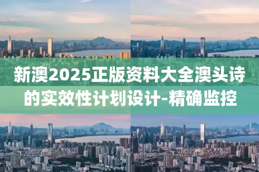 新澳2025正版資料大全澳頭詩的實效性計劃設計-精確監控