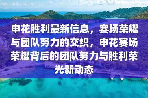 申花勝利最新信息，賽場榮耀與團(tuán)隊努力的交織，申花賽場榮耀背后的團(tuán)隊努力與勝利榮光新動態(tài)