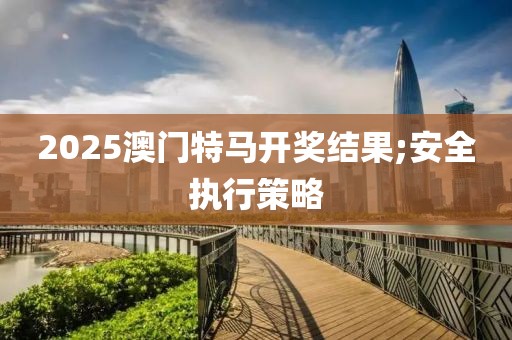 2025澳門特馬開獎結(jié)果;安全執(zhí)行策略