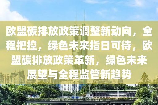 歐盟碳排放政策調(diào)整新動(dòng)向，全程把控，綠色未來指日可待，歐盟碳排放政策革新，綠色未來展望與全程監(jiān)管新趨勢