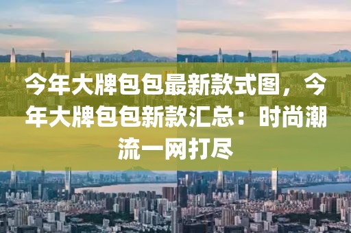 今年大牌包包最新款式圖，今年大牌包包新款匯總：時尚潮流一網打盡