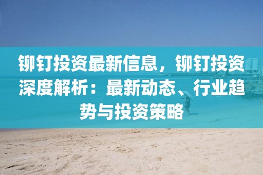 鉚釘投資最新信息，鉚釘投資深度解析：最新動態、行業趨勢與投資策略