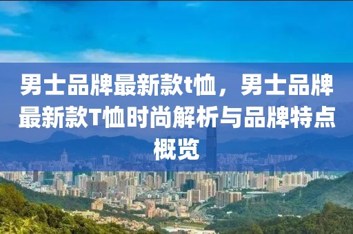 男士品牌最新款t恤，男士品牌最新款T恤時尚解析與品牌特點概覽