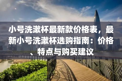 小號洗漱杯最新款價格表，最新小號洗漱杯選購指南：價格、特點與購買建議
